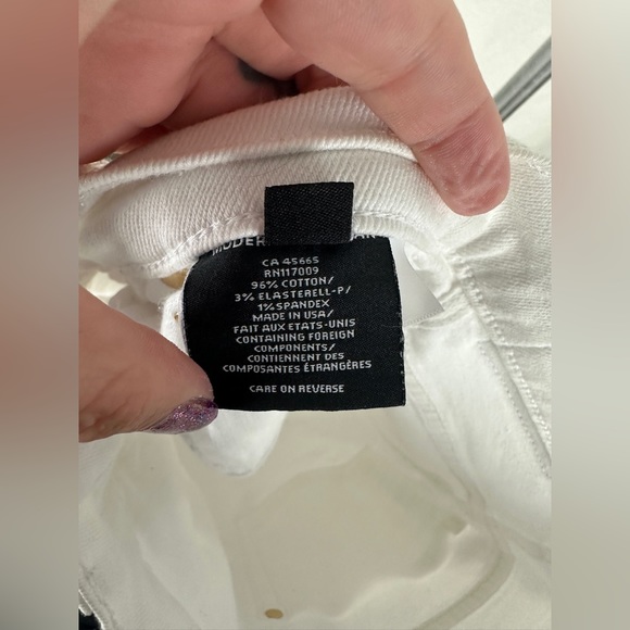 Modern American White Savannah Jeans Size 26 (2) NWT - Picture 14 of 16